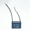 Capacitor para ventilador de techo 2.5UF CBB61 capacitor cuadrado negro para ventilador CBB60 capacitor de arranque lavadora 15UF