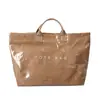 Bolsa Tote de Papel DuPont Bolsa de Gelatina Exclusiva de Verão Bolsa de Mão Refrescante Bolsa Feminina Impermeável Grande Capacidade Bolsa de Compras