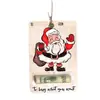 Regalo de Navidad en 2023 - Cartera de Navidad de Papá Noel, colgante de cartera, decoraciones de árbol de Navidad