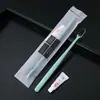 Cepillo de Dientes y Pasta de Dientes Dos en Uno Desechables para Hotel, Set de Artículos de Tocador para Hotel y Bed & Breakfast, Ecológico y Biodegradable
