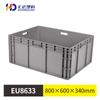 Caja de Plástico para Entrega EU Engrosada, Caja para Cría de Tortugas, Caja Rectangular de Logística, Caja para Piezas de Automóvil, Caja de Plástico para Rotación