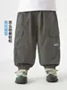 Pantalones Cargo de Algodón Puro Estilo Europeo para Niños Verano 2026 Nueva Ropa Infantil Pantalones para Niños Pequeños y Bebés Pantalones Finos Anti-Mosquitos