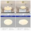 Luz Principal de Sala de Estar Led Color Crema Estilo Francés Luna Creativa Planeta Dormitorio Burbuja Nórdico Habitación Infantil Comedor Lámpara de Araña