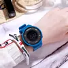 Relojes electrónicos redondos directos de fábrica para hombres y mujeres estudiantes parejas luminosos a prueba de agua LED deportivos para exteriores