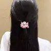 Gatito de Dibujos Animados Fresa Lazo Pequeño Versátil para Recogido de Niña Coleta Simple Elegante Accesorio para el Cabello