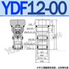 Cartucho YDF10 CCV04 Válvula unidireccional roscada Df08-00 Válvula de mantenimiento de presión hidráulica 01 Válvula de retención LCV-12 16