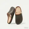 Zapatillas de Algodón Impermeables EVA Jingyu Zhai Otoño/Invierno Nuevas para Mujer, Comodidad en Casa, Antideslizantes, Transpirables, Silenciosas, Zapatillas de Algodón para Pareja