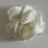 Corea del Sur Tela Suave Elegante Brillante Perlada Anillo para el Cabello Colon Flor de Satín para el Cabello Bola de Cuerda para el Cabello Accesorios para el Cabello