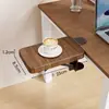 Tablero de extensión de escritorio, escritorio de oficina plegable y extensible, no requiere taladro, soporte para reposamuñecas, extensión de escritorio