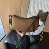 Bolso de Mano tipo Dumpling Transfronterizo 2026 Nuevo Bolso de Mano Vintage para Mujer, Bolso Cruzado de Hombro Único con Diseño de Nicho, Bolso de Moda para Mujer