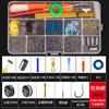 Set de anzuelos de pesca Set completo Combinación Hilo de pescar Flotadores Set Accesorios de pesca Herramientas Equipo Aparejos de pesca Equipo de pesca Suministros Colección