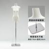 Estante de exhibición para maniquíes de tienda de ropa, maniquí de medio cuerpo plano para mujer, maniquí de cuerpo plano, accesorios de ventana, mesa humana, estante para fotos en vivo