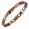 Pulsera Magnética de Cobre Rojo Antiguo de Venta Caliente Transfronteriza Yunjin Pulsera Creativa Ajustable en Forma de Corazón para Transfronteriza