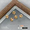Decorações Explosivas para Unhas Cor Champagne com Zircônia, Doces de Rocha Ovos de Pombo, Em Forma de Coração, Quadrado Gordinho, Melard, Pedras Strass Irregulares para Nail Art Atacado