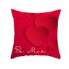 Funda de almohada con temática de San Valentín transfronteriza, funda de cojín para sofá, funda de cojín para el hogar, funda de cojín al por mayor