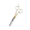 Tesouras de Beleza Transfronteiriças Tesouras para Tosquia de Animais Tesouras de Cabeleireiro para Cães Conjunto de Ferramentas Curvas para Corte de Cabelo Tesouras de Dente Fino para Aparar Cabelo
