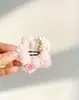 Pinza para el Pelo de Oso y Conejo de Estrella de Cinco Puntas de Felpa para Otoño e Invierno 2025 Nuevo Pinza Dulce para Niña Pinza para Flequillo y Cola de Caballo