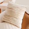 Funda de almohada nórdica de lujo, estilo antiguo francés, sencilla, marrón claro, de alta gama, para sala de estar, sofá, cama, ventanal