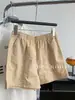 Shorts Cargo Esportivo Casual de Secagem Rápida para Verão 2026 para Mulheres, Leve, Cintura Elástica com Cordão, Corte em A, Perna Larga, Calça de Corrida Tendência