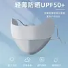 Mascarilla Protectora Solar de Seda de Hielo Igual que en Douyin, Anti-UV, Transpirable, Delgada para Verano, Protección para Ojos, Máscara Protectora para Ciclismo