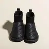 2023 novas botas de neve femininas de inverno com sola grossa forradas de lã quentes com acolchoamento de algodão botas de cano curto elásticas