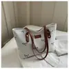 Bolso de hombro cruzado para mujer con lazo dulce 2026 de mezclilla y lona casual de moda de gran capacidad para llevar debajo del brazo