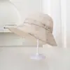 Sombrero de Protección Solar Estilo Nuevo para Mujer, Sombrero de Pescador Anti-UV de Verano, Sombrero para el Sol, Sombrero de Cubo Plegable Transpirable de Malla