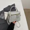 Bolsas Pequenas Transfronteiriças da Moda para Mulheres Verão 2025 Nova Versátil Bolsa Transversal Estilo Coreano Bolsa Caixa Balde