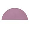 Mantel Individual de Silicona para Niños Anti-Suciedad Grado Alimenticio Mesa de Comedor Aislamiento Térmico Plegable Bebé Escritorio Semicircular Antideslizante Anti-Escaldado