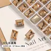 Celebridad de Internet K9 Flor de Loto de Agua Uñas Rojas con Diamantes Explosivos Corazón Torcido Pequeño Cuadrado Gordo Forma Especial Fondo Puntiagudo Joyería de Uñas de Cristal con Diamantes Venta al por Mayor de Diamantes