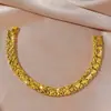 Popular Transfronterizo Moda Europea y Americana Pulsera de Cuatro Hojas de Doble Fila Oro Arena Duradera Lujo Ligero Nicho Bestseller de Amazon