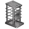 Estante para Cuchillos de Cocina Estante de Almacenamiento Encimera Soporte Multifuncional para Cuchillos Jaula para Palillos Doméstica Estante Integrado para Escurrir y Almacenar Cuchillos de Cocina