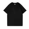 Camiseta de Algodón Puro con Logo Personalizado, Transfronteriza, 200g, Hombro Normal, Cuello Redondo, Manga Corta, Camiseta Cultural, Unisex, Camiseta para Hombre Talla Grande