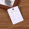 Suporte de exibição de brincos de papel cartão PVC placa de pregos de orelha embalagem de joias acessórios de papelão atacado grande desconto