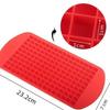 Mini Forma de Gelo de Silicone 160 Cavidades Cubo de Gelo Triturado Fabricador de Gelo 1cm Pequena Forma de Gelo Quadrada Molde Estoque de Fábrica Pronto