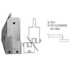 Segmento de máquina dobladora, molde diferencial, ajustable, de una sola vez, molde de bisagra sin costura CNC, arco, cuchillo afilado, variedad para selección