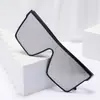 Óculos de Sol de Armação Grande Moda Europeia e Americana Tendência Ins Punk Proteção Solar para Dirigir Homens e Mulheres Óculos de Sol Personalizados Atacado