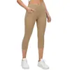 Jeans cropped de mujer de alta elasticidad más vendidos de Amazon, pantalones ajustados de color liso, pantalones de yoga casuales adelgazantes, pantalones deportivos de punto