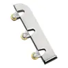 Roldana de Vidro 5mm Roldana de Vidro para Armário Roda para Porta de Correr Aço Inoxidável Roda de Cobre Roda de Polia para Armário de Parede