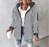 2024 Europeo y Americano Casual Aliexpress Amazon Más Vendido para Mujer Cuadros Grandes Ropa de Abrigo para Mujer Cuadros Otoño e Invierno Nuevo Estilo