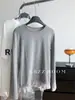 Camiseta Regata Casual Simples para Mulheres com Barra de Renda, Falsa Peça Dupla, Slim Fit, Cor Sólida, Manga Longa, Tendência Início da Primavera 2026