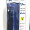 Barra de luz mais vendida Hub USB 3.0 de 7 portas Divisor de computador de alta velocidade Hub USB um para sete Estação de acoplamento