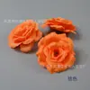 Flores Artificiais de Rosa Simuladas de 8cm, Materiais para DIY no Atacado, Parede de Flores para Fundo de Casamento, Arranjo de Flores para Corredor, Flores de Seda
