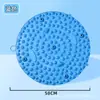 Tapete de Masaje de Pies con Acupresión Grande en Stock para Uso en Casa, Almohadilla Circular para Planta del Pie Ultra-Dolorosa, Tapete de Presión para Dedos del Pie Extra Grande