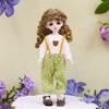 Alto valor de cor 6 pontos boneca bjd 30cm roupas de boneca conjunto de troca boneca mãe fantasma vestido Lolita