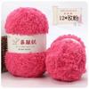 Fleece de coral bola de lana línea de toalla de lana bufanda lana de bebé hecho a mano DIY bolsa bolsa de material para ramo
