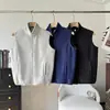 Chaleco de Forro Polar con Cuello Alto para Hombre, Chal para Vestir en Capas, Otoño Invierno, Capa Interior Cálida, Cierre, Sin Mangas, Chaleco Camisa de Felpa