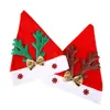 Chapéu de Decoração de Natal da Amazon 2026 Chapéu de Fantasia para Festa de Natal Adereço para Foto Chapéu com Gravata Borboleta de Rena de Natal