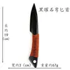 Daga de Obsidiana Piedra Cruda de Obsidiana Pulida Modelo de Cuchillo Garra sin Filo Csgo Manualidades de Cristal Al por Mayor