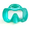 Máscara de Mergulho Profissional Personalizada para Adultos Máscara de Mergulho de Silicone Máscara de Snorkel com Narigueira Lentes Temperadas de Alta Definição